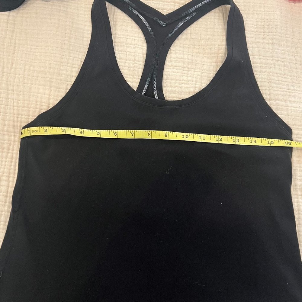 Lululemon Racer Back Tank Top in Black in Size L - Picture 6 of 9